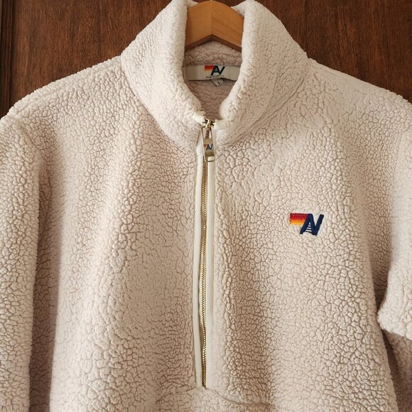 Aviator Nation Teddy Half Zip Jacket - Picture 5 of 15